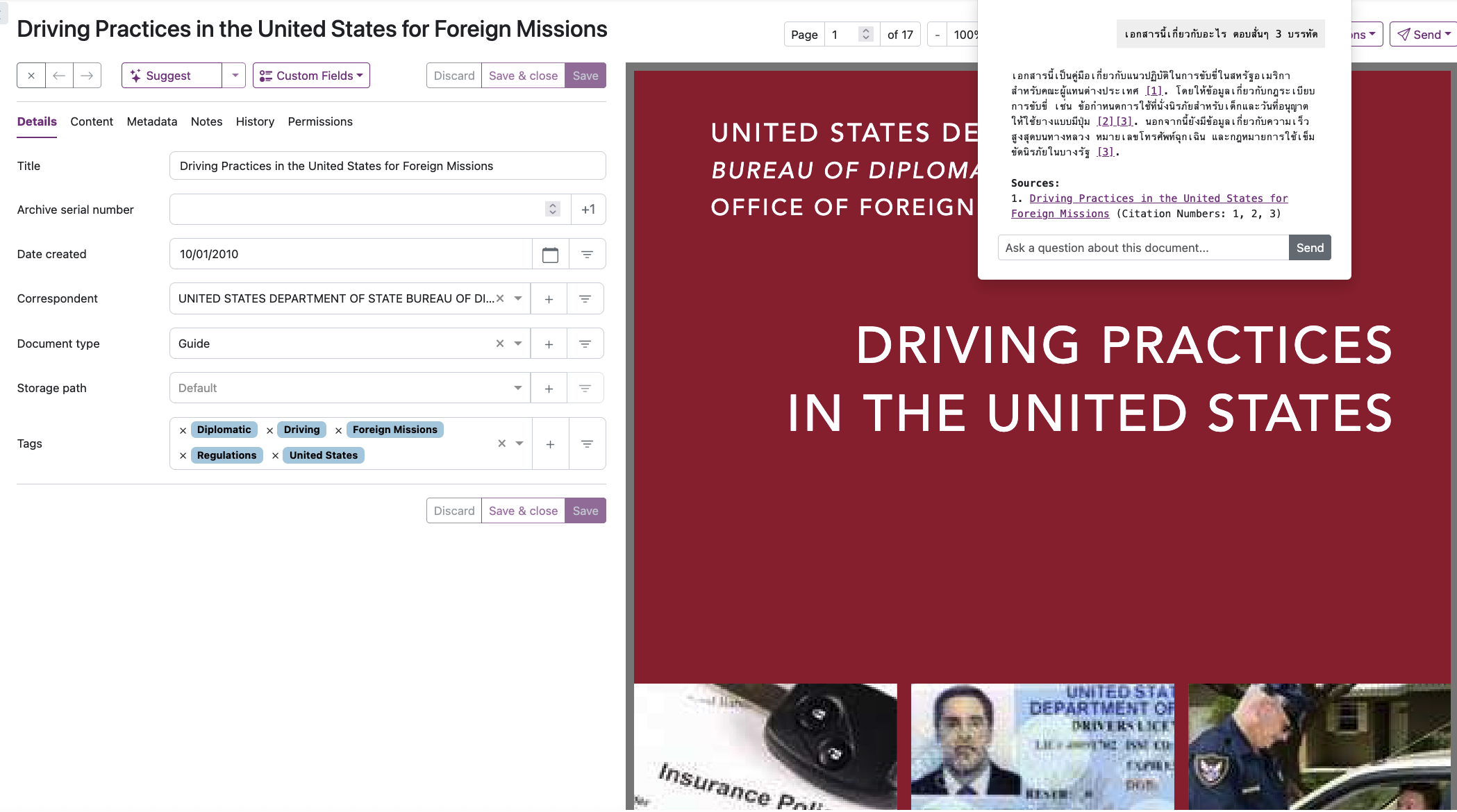 Individual Document Chat Demo